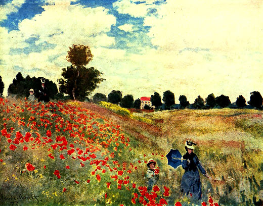 Claude Monet: Das Mohnfeld