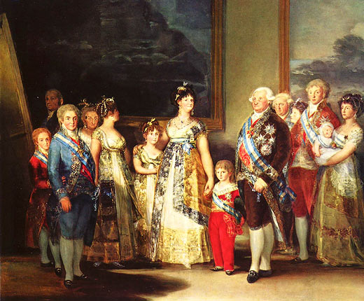 Francisco de Goya y Lucientes: Familie Karls IV.